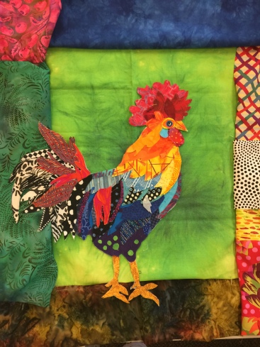 Lori's version of my rooster pattern