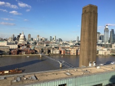 London view from Tate Modern